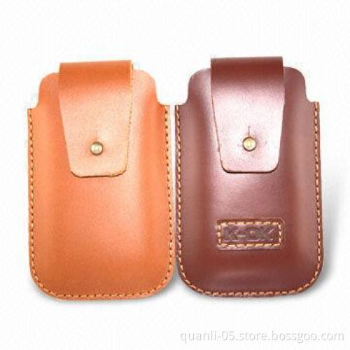 Mobile Phone Case for BlackBerry, Made of Leather